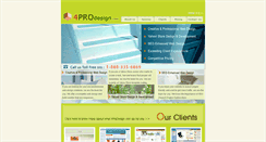 Desktop Screenshot of 4prodesign.com